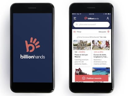 Billionhands, aplicación para pequeños comercios.