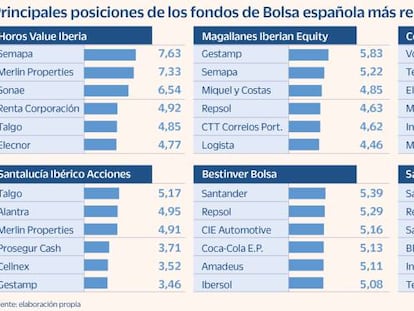 Los fondos nacionales más rentables en el año apuestan por Repsol, Merlin y Talgo