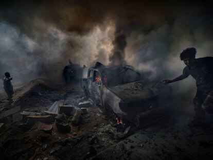 Conflicto (Libia, 2016).