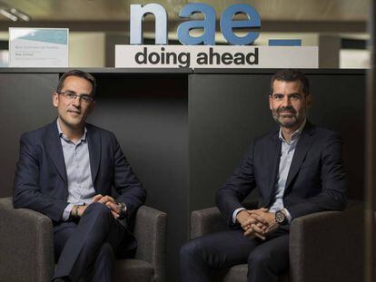 Antoni Ibáñez y Cristóbal Escoda, socios fundadores de Nae. 