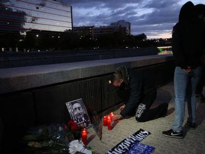 Concentració a Madrid, el 6 de desembre, per l'ultra del Deportivo.