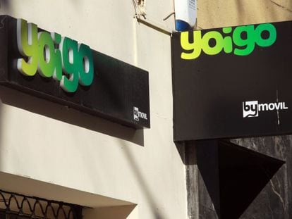 Tienda de Yoigo.