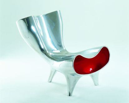 La silla Orgone es uno de los dise&ntilde;os de Marc Newson.