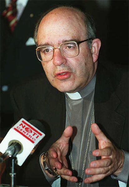 El cardenal Alfonso Lopez Trujillo.