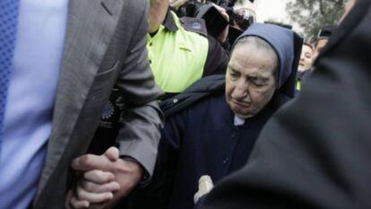 Sor María, monja imputada en el caso y ya fallecida.