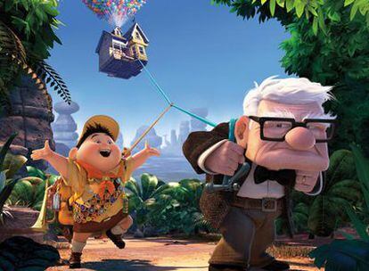 Una imagen de <i>Up,</i> el nuevo largometraje de Pixar.