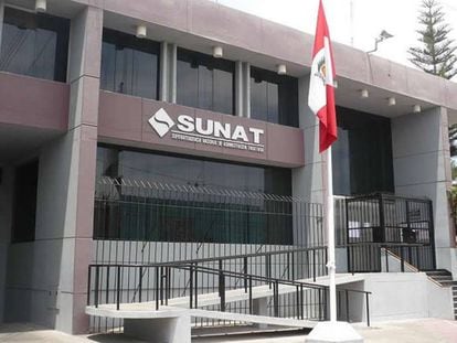 Sede de la Sunat en Lima. 