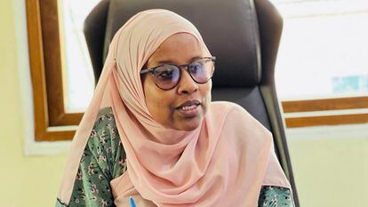 Ubah Farah Ahmed, directora del Departamento de Salud Familiar del Ministerio Federal de Sanidad de Somalia.
