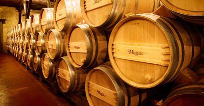 Toneles de Bodegas Muga. 