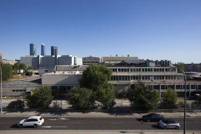 El edificio de la antigua fábrica de Clesa en Madrid.