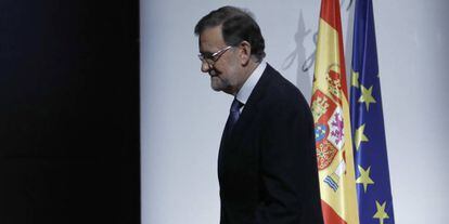 El presidente del Gobierno, Mariano Rajoy.