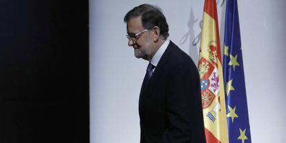 El presidente del Gobierno, Mariano Rajoy. 