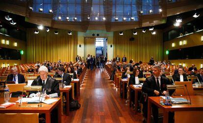 Audiencia de la Corte de Luxemburgo para dirimir sobre la posible inmunidad de Oriol Junqueras.