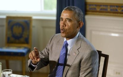 Barack Obama pide 3.700 millones de d&oacute;lares para afrontar la crisis migratoria 