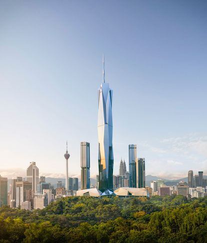 Merdeka 118 será el segundo rascacielos más alto del mundo.