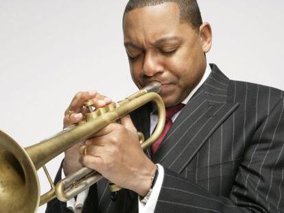 El trompetista Wynton Marsalis. 
