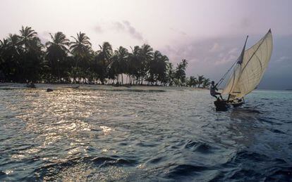 El pueblo Kuna Yala vive en las islas del archipiélago San Blas (Panamá).