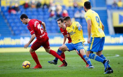 Partido entre Las Palmas y Osasuna del 12 de enero.