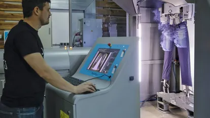 La tecnología láser aplicada a una empresa textil valenciana.