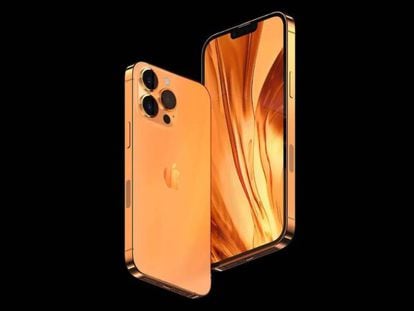 Diseño previsto de los nuevos iPhone 13 Pro.