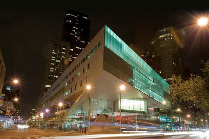 La escuela Juilliard se sitúa ahora en el Lincoln Center, en pleno centro de Manhattan.