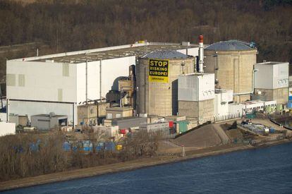 La central nuclear de Fessenheim (Francia) en una imagen de marzo de 2014. 