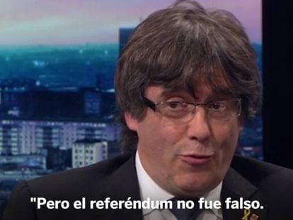 Puigdemont, sobre la seva fugida: “No crec en els màrtirs”