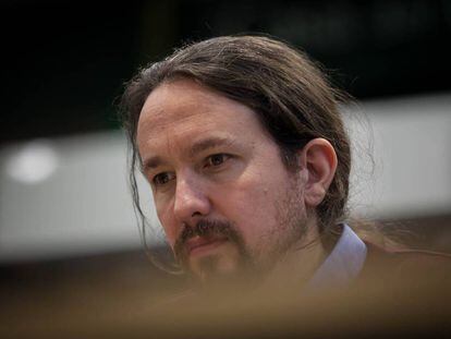 El secretario general de Podemos, Pablo Iglesias.