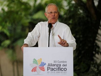 Pedro Pablo Kuczynski en la Cumbre Alianza del Pacifico.