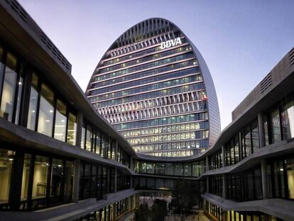 Sede operativa de BBVA en Madrid