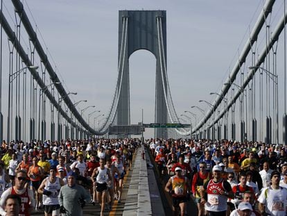 La maratón de Nueva York, en una de sus ediciones anteriores.