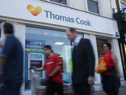 Oficina de Thomas Cook en Londres. 