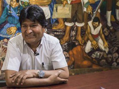 El expresidente boliviano, asilado en México, habla con EL PAÍS sobre crisis la boliviana  insiste en que es víctima de un golpe de Estado y urge a parar los enfrentamientos en las calles