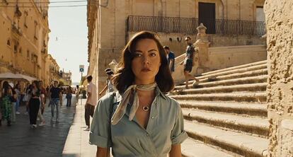 Aubrey Plaza, vista en el adelanto de la segunda tempora de 'The White Lotus'.