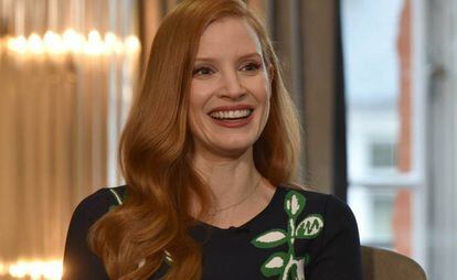 La actriz Jessica Chastain.