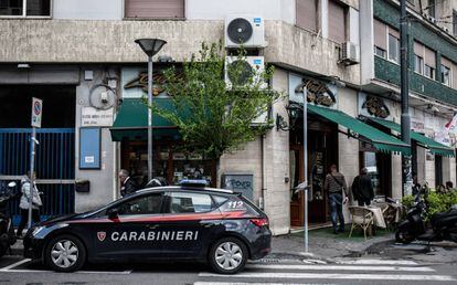 El bar donde fue herida la niña de 4 años el pasado viernes.