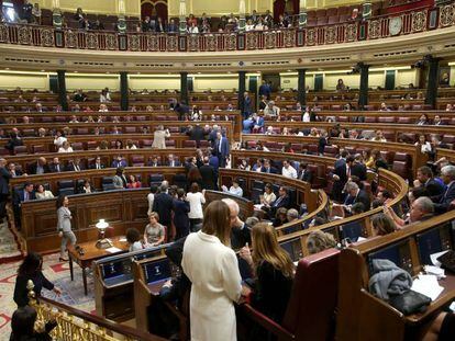 Sesión constitutiva del Congreso el pasado 21 de mayo.