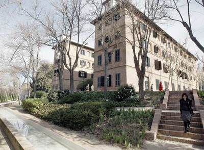 Residencia de Estudiantes de Madrid, donde se instaló el joven Dalí en 1923.