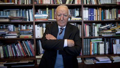 Eduardo Lourenço, el pasado martes en Lisboa.