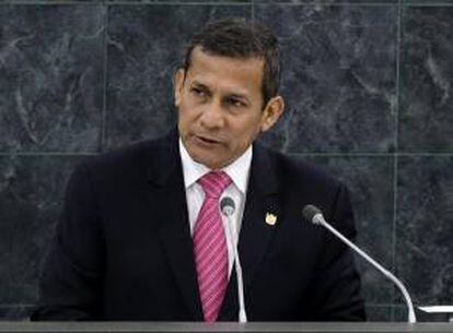 En la imagen, el presidente de Perú, Ollanta Humala. EFE/Archivo