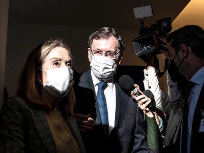 Mariano Rajoy, a su llegada el pasado 13 de diciembre al Congreso para comparecer en la comisión de investigación del 'caso Kitchen'.