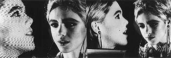Imágenes de la película de Andy Warhol <i>Outer and inner space</i> (1965), incluida en el apartado <i>Retrasos y revoluciones</i> de la Bienal de Venecia.