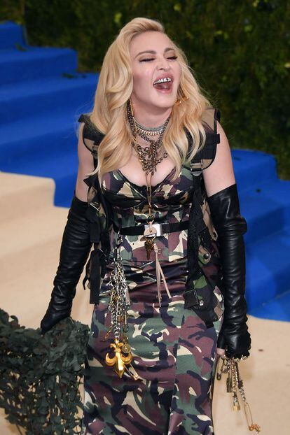 Madonna asiste en la Gala del MET de 2017.