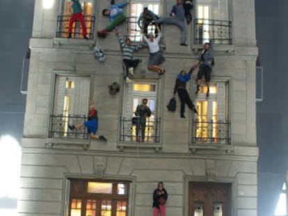 'Edificio', instalación de Leandro Erlich en la Usina del Arte.