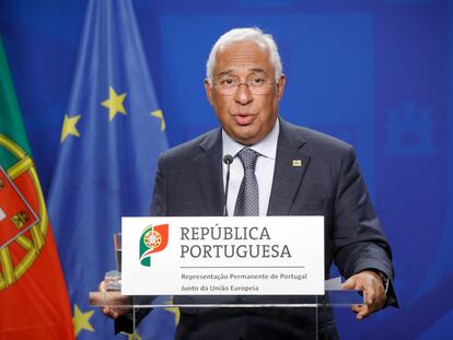Antonio Costa, primer ministro de Portugal.