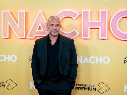 Nacho Vidal, en el estreno de la serie de Atresplayer Premium 'Nacho' en Madrid, el 1 de marzo.