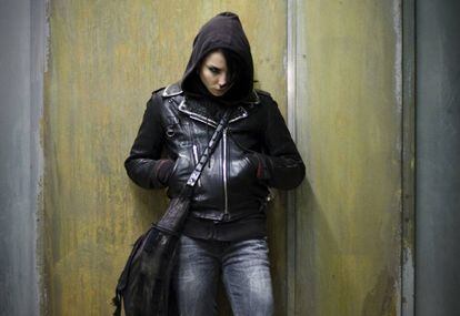 La actriz Noomi Rapace, como Lisbeth Salander.