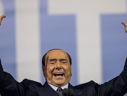 El líder de Forza Italia y exprimer ministro Silvio Berlusconi.