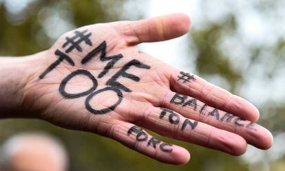 Manifestación feminista en París, el pasado octubre.