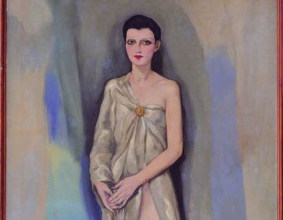 La pintura &#039;Dama chic de Par&iacute;s&#039;, de 1929.